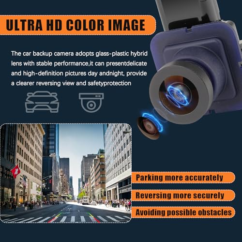 Image of EP5Z-19G490-A Rear View Backup Camera Compatible with Lincoln MKZ 2013-2016 Park Assist Camera Replaces # EP5Z19G490A DP5Z-19G490-A DP5Z19G490A