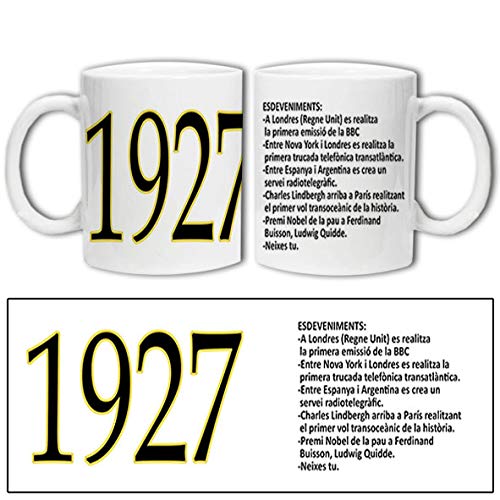 L'Informal Tazas acontecimientos años cumpleaños Eventos (1927) catalán