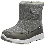 Pflegeleicht KangaROOS Unisex-Kinder Snowball Hohe Sneaker, Mehrfarbig (Silver), 30 EU