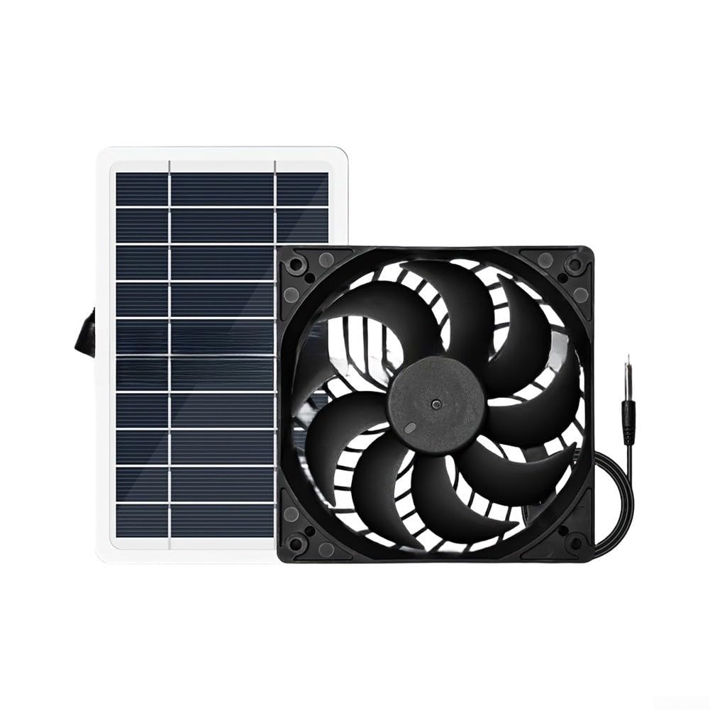 Ventilador de para techo Solar 10W para Circulación de Aire Ventilador