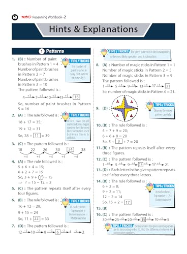 Image of MTG Class 2 Reasoning Workbook For All Olympiad & Talent Search Exam 2026-27 - Enhances Lateral Thinking & Analytical Skills