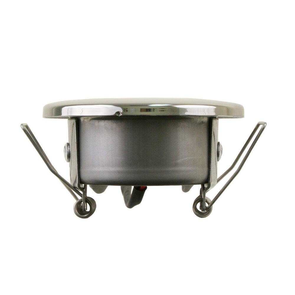 Baja Designs LP6 Pro LED Light Pod with Backlighting - Off Road Lighting for Jeep, Truck, Motorcycle, UTV, ATV, Lifetime Protection, Clear Driving Combo Lens (Red Backlight)