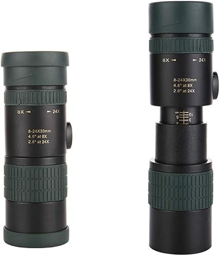 Miniatura 5 de telescopios monocular zoom telescopio alta magnificación HD mini se puede conectar a la cámara del teléfono móvil telescopio de baja luz telescópica