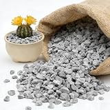 1/8 Inch Gray Natural Gravel for Drainage, Filling and Landscaping, 3LB
