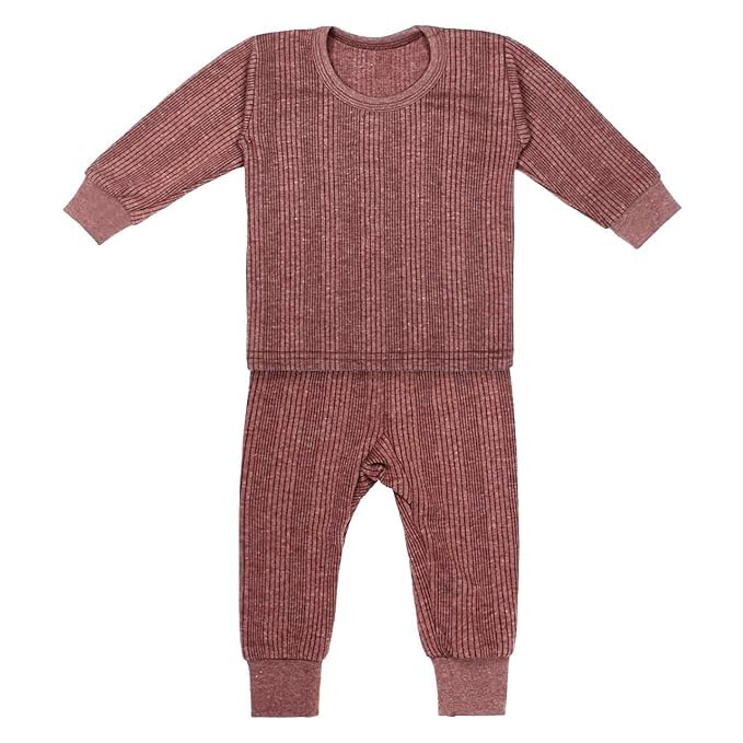 Unisex Kids Winter Wear Thermal Set Innerwear Top & Full Pant Woolen Warmer Combo Set for Girls Boys, Kids Unisex Body Warmer Thermal (Set of 1)-image-47