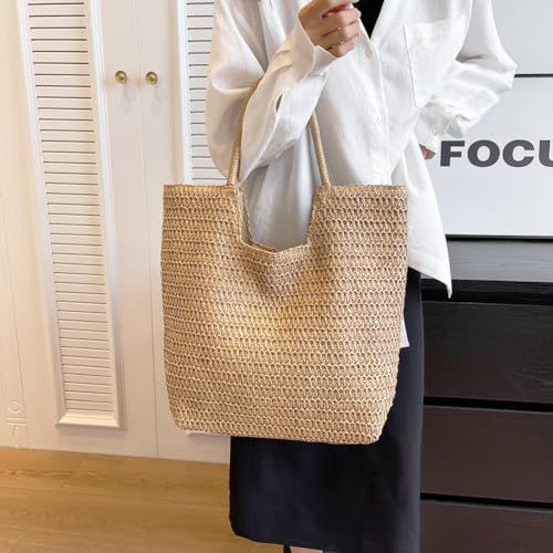 Bolso de hombro Afashor para mujer estilo playero miniatura 6