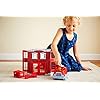 519 5hcplfl - Green Toys Fire Station Playset - 8 Piece Pretend Play, Motor Skills, Language & Communication Kids Role Play Toy. No BPA, phthalates, PVC. Dishwasher Safe, Recycled Plastic, Made in USA.