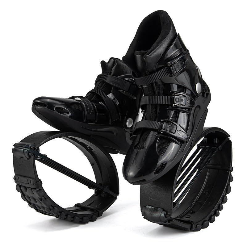 KPUKGJDK Kangaroo Jump Shoes for Women & Men – Adult Moon Shoes with 4 Springs, Low-Impact Fitness Jumping Boots for Exercise, Weight Loss, Cardio