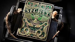 The Secret (Emerald Edition) Playing Cards by Chamber of Wonder New Deck Poker