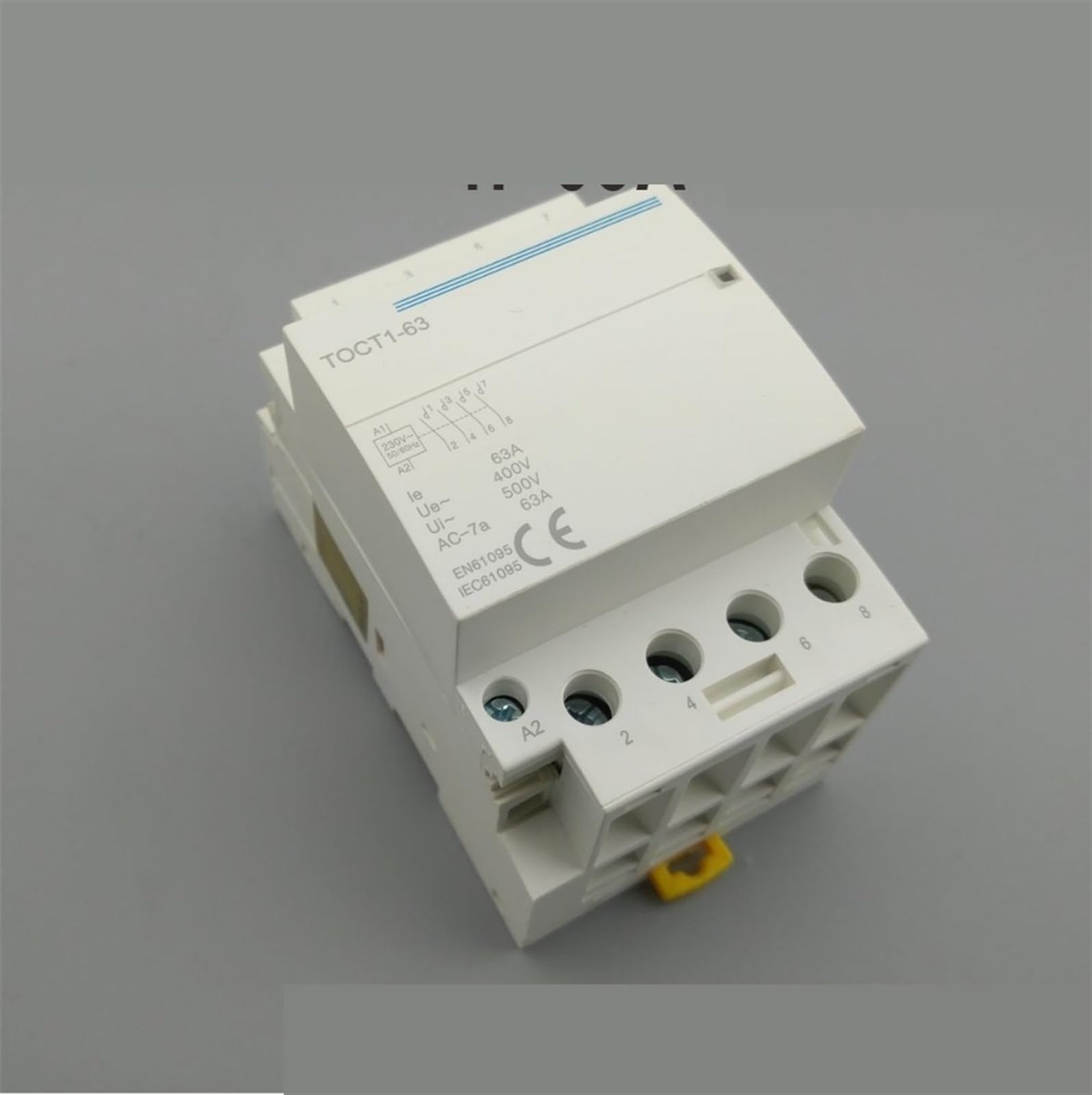 Contacteur modulaire 4 pôles 63A TOCT1 domestique pour tableau électrique sur rail DIN