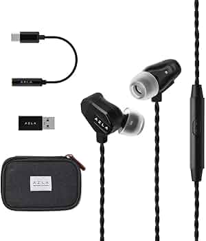 Amazon.com: AZLA AIM8 Wired Earphone with Microphone, Gaming