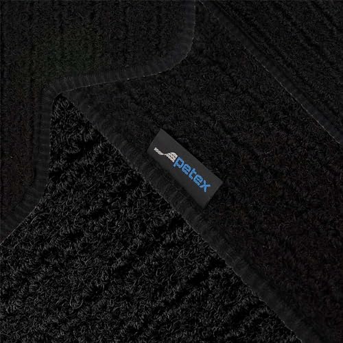 Alfombrillas de coche Mazda CX-80 PETEX evitan suciedad moqueta terciopelo negro
