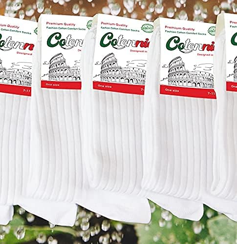 Miniatura 2 de Cotonnio - Calcetines de algodón con protección contra el olor y absorción de la humedad, 8 unidades