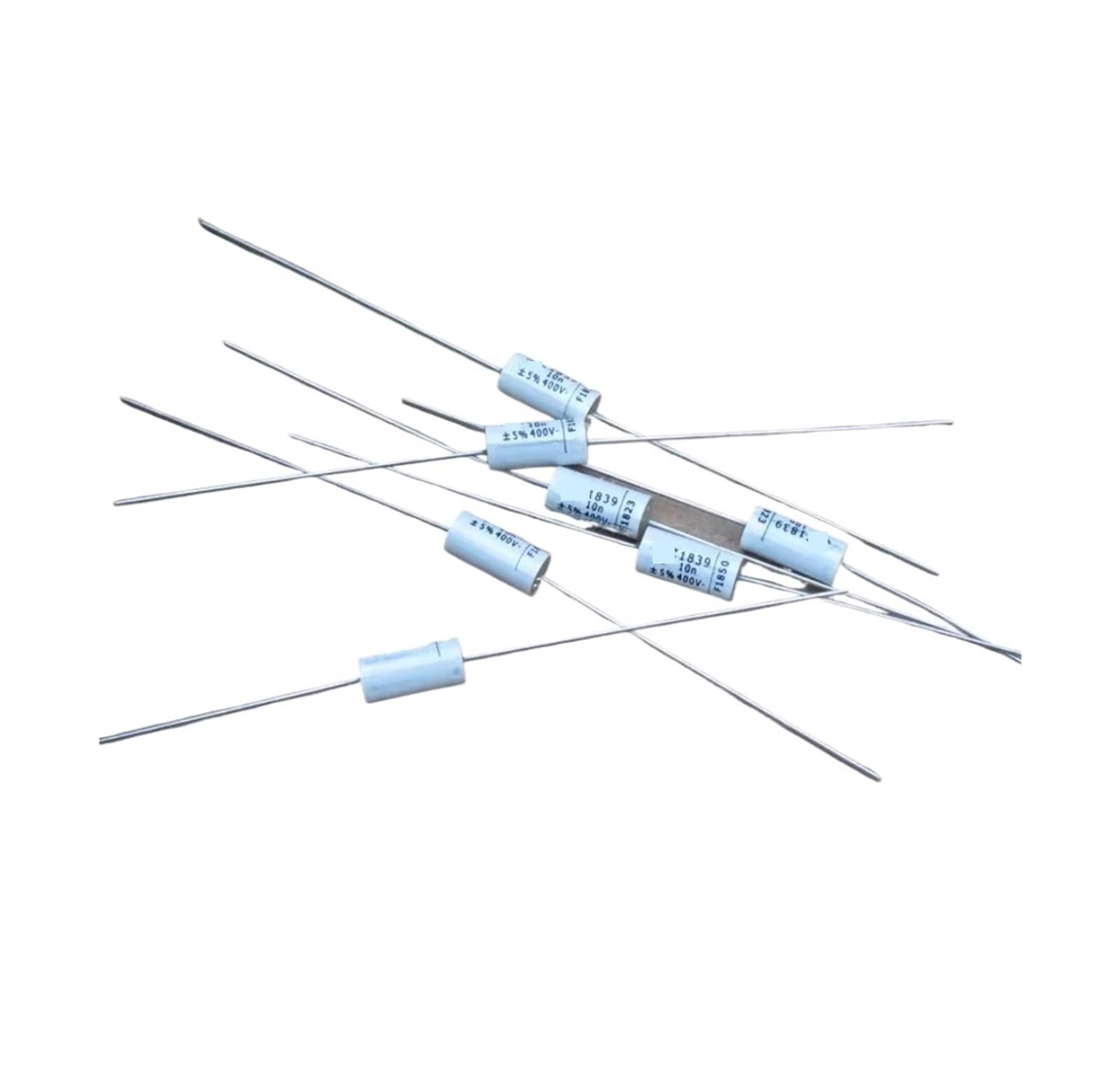 Condensateur MKP1839 400V 0.01UF à film axial 5.5X11mm pour circuit audio et électronique paquet de 20pcs