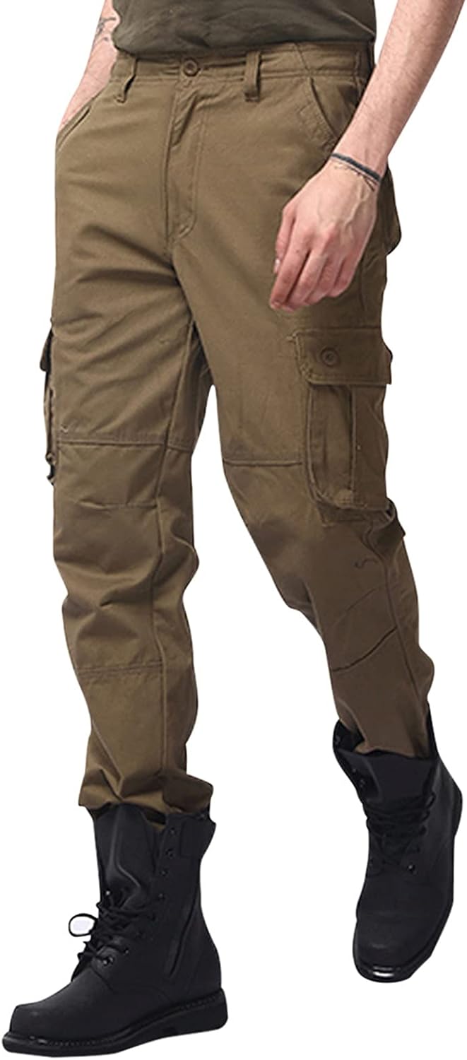 Bimgwuz Men's Sweatpants Joggers Track Pants Relaxed Fit Straight Leg