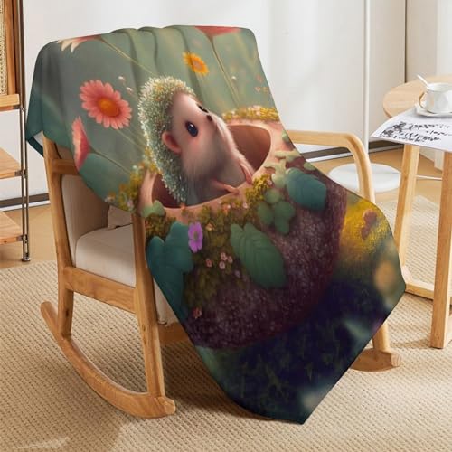 Couverture flannel molleton chaude pour literie 150x200 - 8
