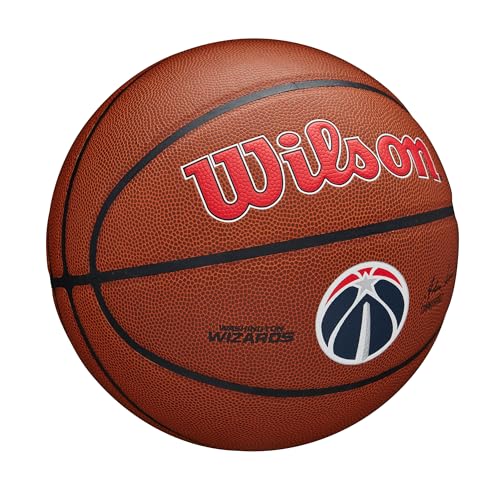 Wilson NBA Team Alliance Basketball, Braun, Größe 7 – Ansicht 2
