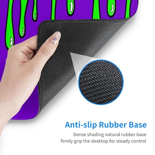 Image of Gaming Mouse Pad Abstract Dripping Design Desk Mat Desk Pad Large Gaming Mouse Pad E-Sports Office Keyboard Pad Computer Mouse Non-Slip Computer Mat Gift for Teen Boyfriend Girlfriend