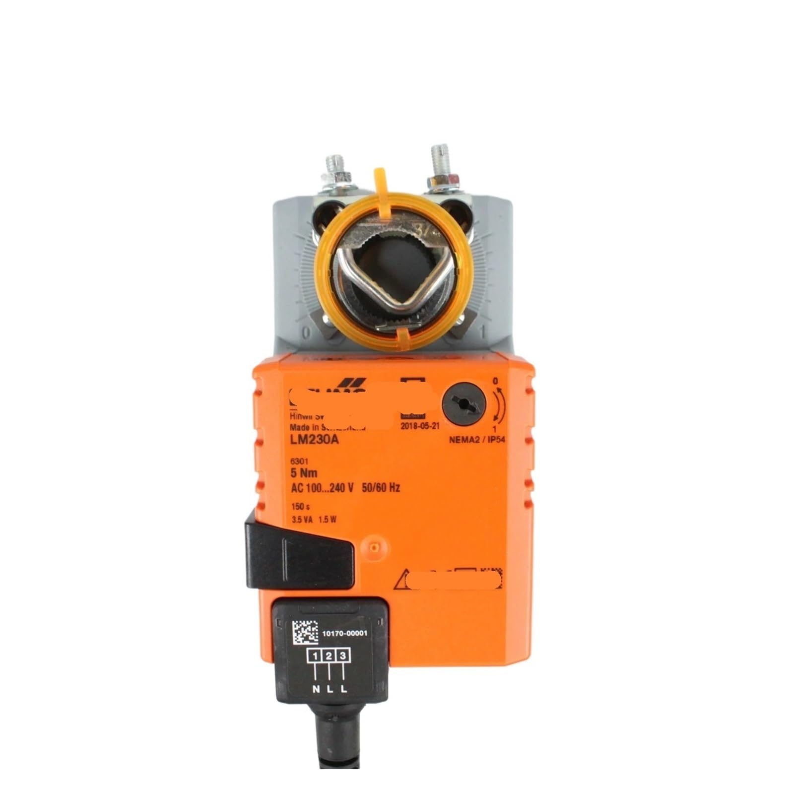 Wuuxlizmx Lm230a Dampers Actuators Electric Air Valve Actuator Sr Nmu230 Nm230a-S Valve 220V(Lm230a)