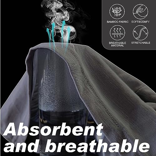 Inner Wish Men's Pajama Pant, Soft Mens Lounge Pants Sleep Bottoms with Pockets Drawstring4