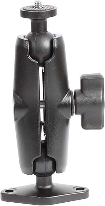 xik 1/4"-20 Thread Camera Mount Holder for Wall/Desk/Car/Boat,AMPS Standard Hole Installation,Fits DSLR, CCTV, Action Cam, Projector, Security Camera