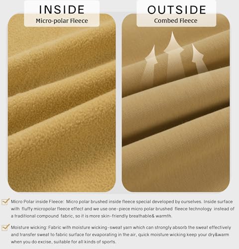 ALAVIKING Mens Sweatpants Antistatic Fabric Athletic Pants with Pockets Lounge Open Bottom Pants Fleece Sweatpants for Men3