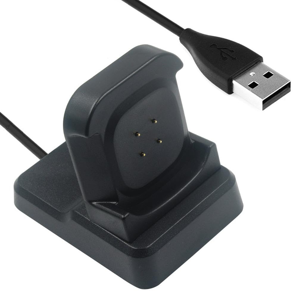 1 X Smart Watch Charger Dock for Fitbit Versa3/Sense, 5V Easy Charging Smart Watch USB Charging Cable Charger Dock Cradle
