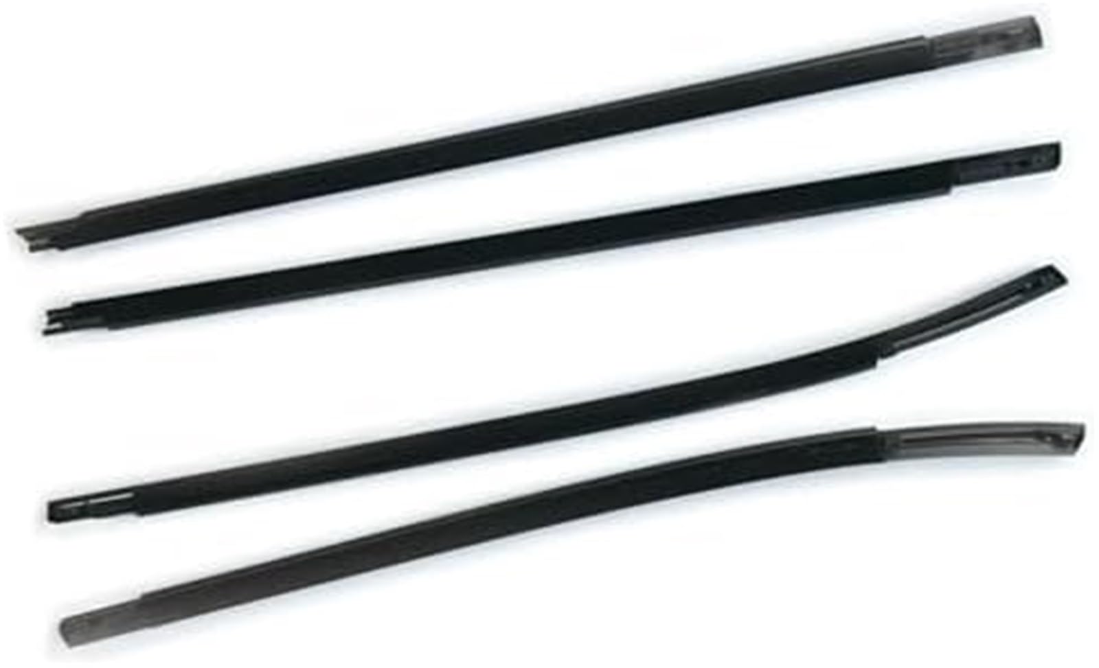 Listwa krawędziowa okna samochodowego Zewnętrzne drzwi samochodu Windows Gumowa uszczelka Uszczelka Dociskowa Taśma Uszczelniająca dla Hyundai Tucson Ix35 2010-2015(Schwarz)