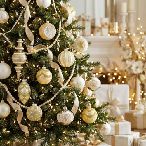 Décorations de Noël en verre dans leur coffret cadeau idéal pour les fêtes - 4