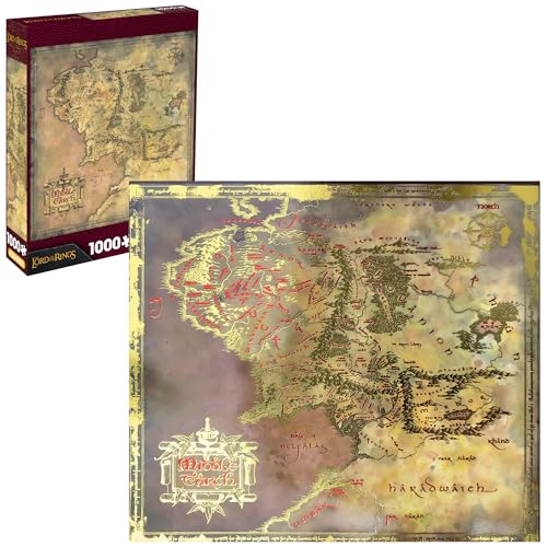 AQUARIUS Lord of the Rings 1000 Piece Jigsaw Puzzle for...