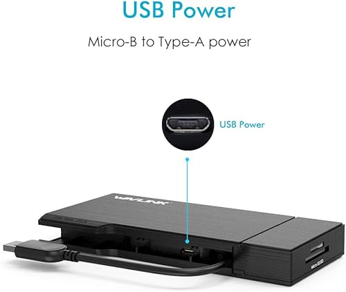 Miniatura 4 de WAVLINK Adaptador USB a HDMI VGA DVI, adaptador de monitor externo, adaptador de monitor múltiple USB, convertidor de video DisplayLink 2K Full HD