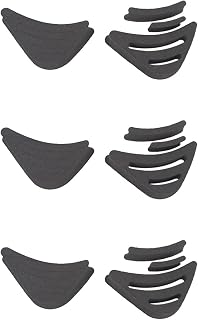 Toe Filler Inserts 3 Pairs for Men and Women Shoe Size Adjustment Prevent Heel Slippage Soft Cushions for Boots Heels Loafers Flats Reusable Washable