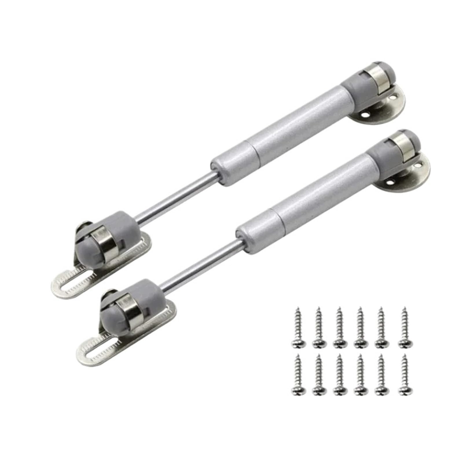 2/4Pcs 20/40/60/80N/100N/200N Furniture Hinge Kitchen Cabinet Door Lift Pneumatic Support Hydraulic Gas Spring Stay(2Pcs 150N)