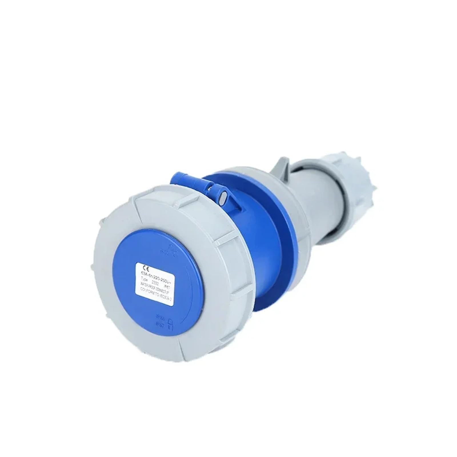 Spina E Presa Industriale 63A IP67 – Connettore Elettrico 3P/4P/5Pin, Impermeabile E Antipolvere Per Uso Pesante