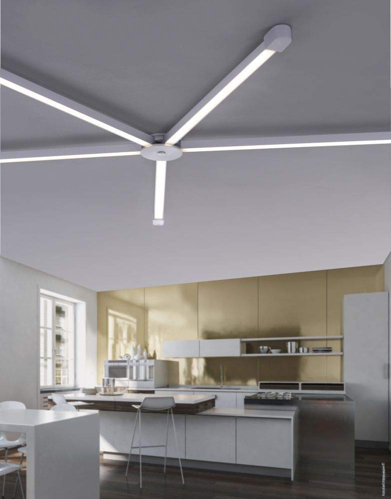 Paul Neuhaus Modulares LED Lichtsystem - Lichtprofil Lang und Gerade, Decken- und Wandleuchte, Smart Home, CCT RGB Farbwechsel