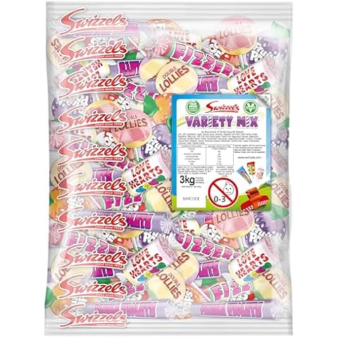 Swizzels Variety Mix, Bulk Mixed Sweets and lollipops Bag Cover