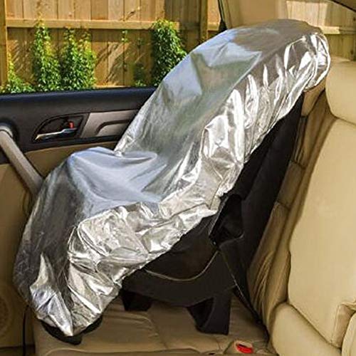 Image of Heat Insulation Block Car Seat Sun Shade Cover car seat cover for baby carseat Car Seat Cooler Keep Your Baby's Carseat at a Cooler Temperature, Spunlace PET Seitenscheibe