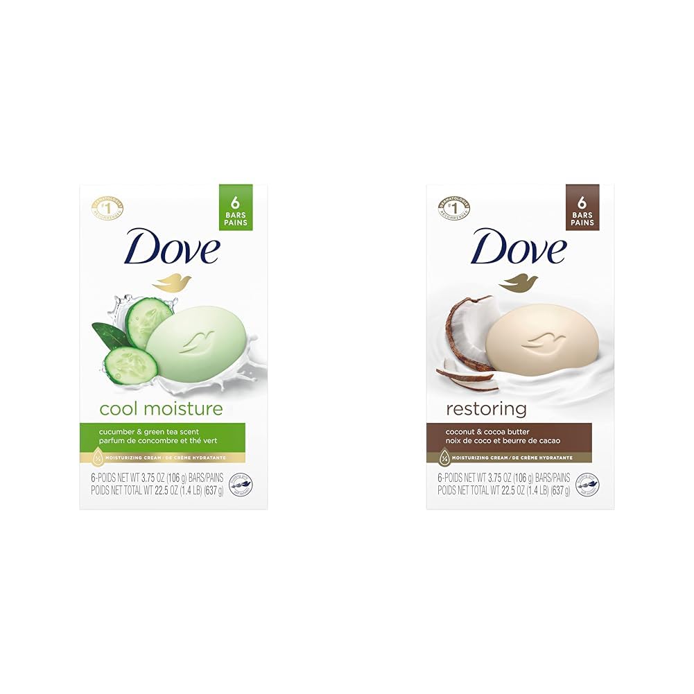 Amazon.com : Dove Cucumber Green Tea and Coconut Milk Beauty Bars