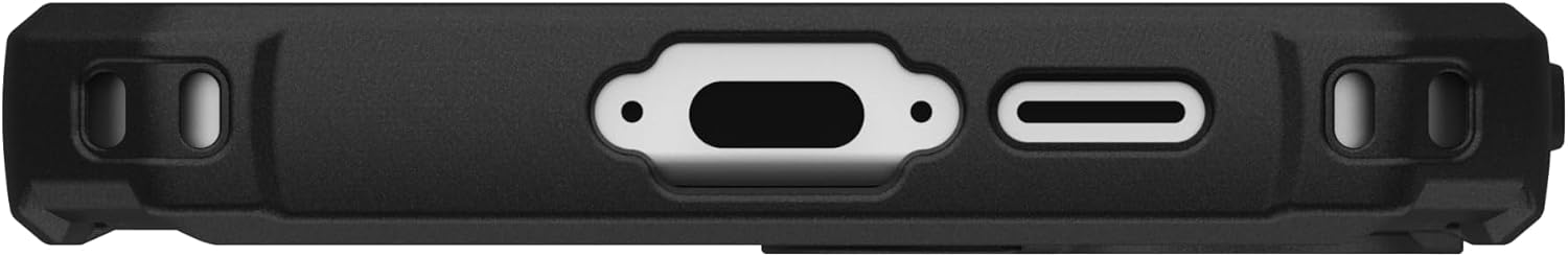 URBAN ARMOR GEAR UAG Compatible with Samsung Galaxy S24 FE Case SM-S721 Pathfinder, Magnetic Charging Compatible Rugged Military Grade Dropproof Impact Resistant Protective Cover, Black