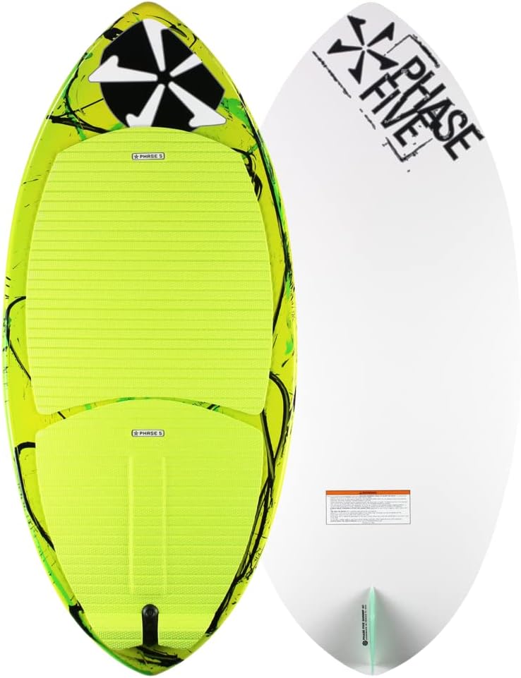 Phase Five Shrimp Skim Style Kids Wakesurf Board - Assorted Colors