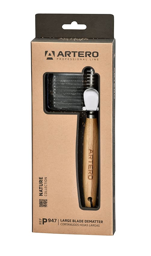 Artero Bamboo Long Leaf Tie Cutter - Hair Comb for Long Hair Users Eco-Conscious Individuals - Image 2