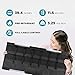 StandDesk Desk Cable Management Tray, Cord Organizer, and Cable Concealer with 12 Adjustable Straps for Home or Office, Black