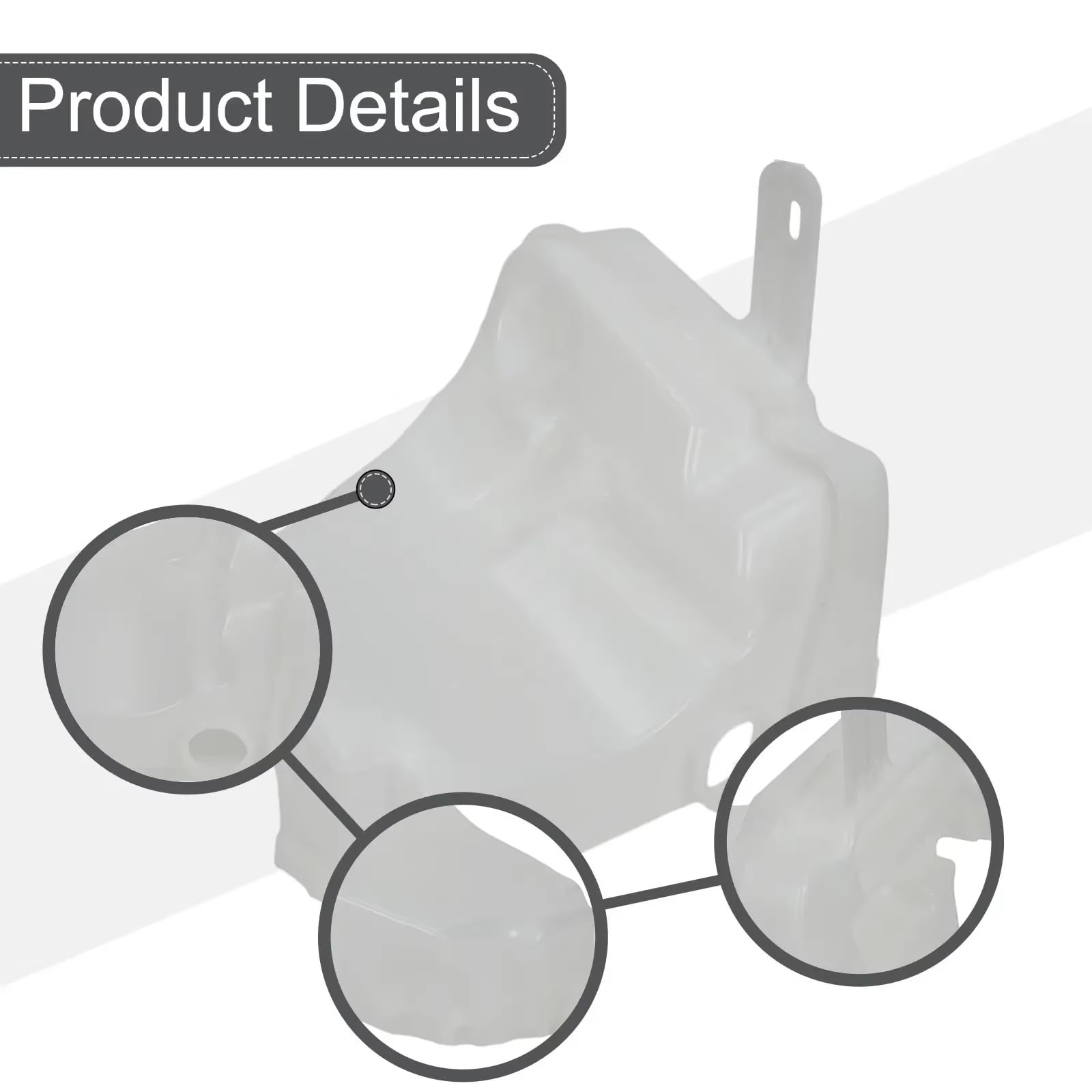 Líquido refrigerante Compatible Con Benz Para ML430 1999-2001 Para ML500 2002-2005 Depósito Líquido Lavaparabrisas Repuesto