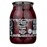 The Cultured Food Company - Fermented Beetroot Infused With Ginger 1kg Jar - Organic, Raw & Unpasteurised - Probiotic- Traditionally Fermented - Gut Healthy - Vegan