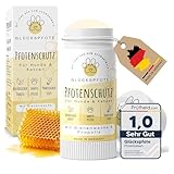 GLÜCKSPFOTE® Pfotenbalsam Stick für Hund Katze [Testsieger] |100% Natürlich gegen trockene...