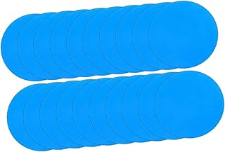 GANAZONO 20 Pçs Kit De Adesivos De Círculo De Reparo Kit De Remendo De Colchão Kit De Remendo De Buraco Adesivos À Prova De Água Adesivo De Jangada Adesivo De Jangada Kit De Remendo De