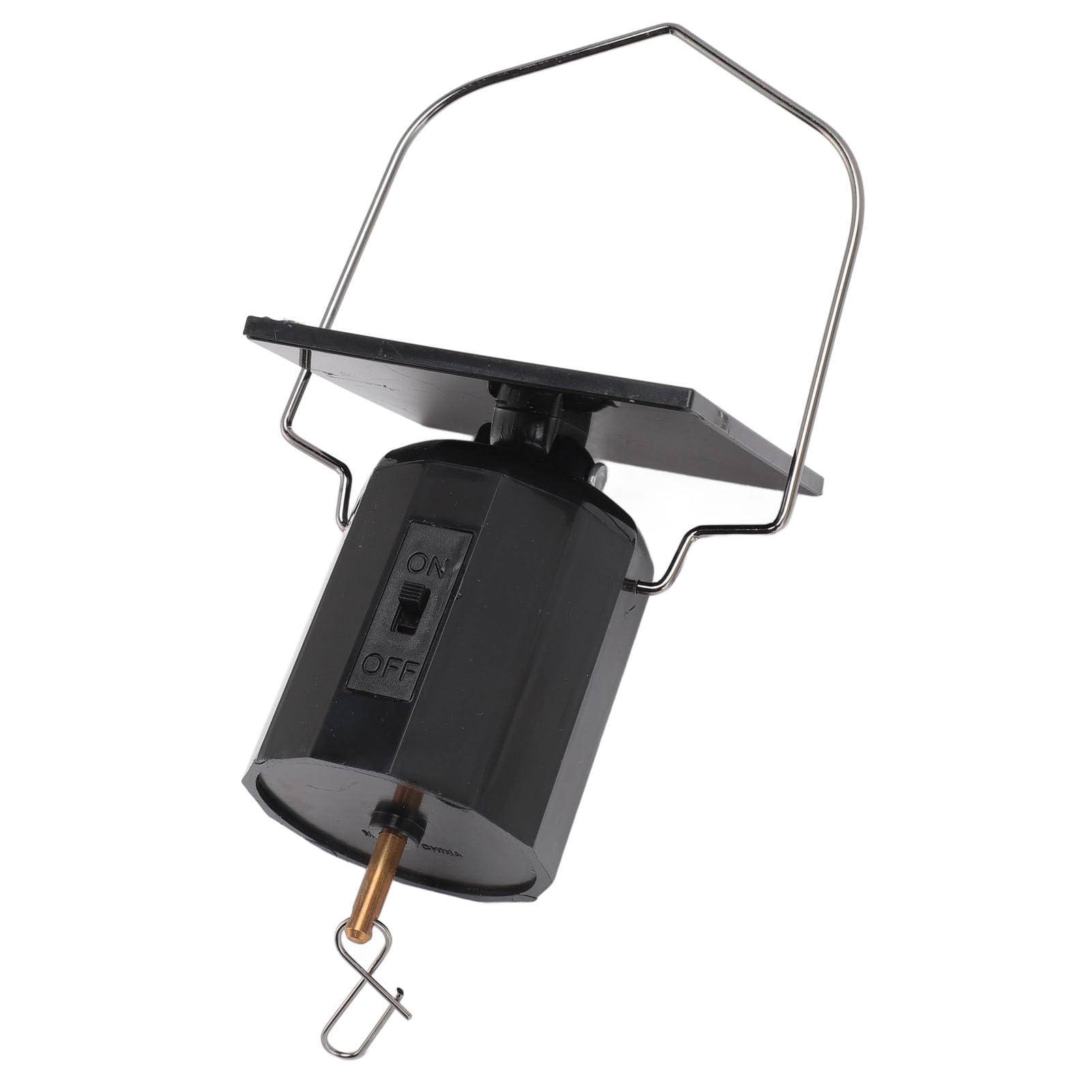 Motor Giratorio de Viento Solar, Ligero, Pequeño, Automático, Giratorio Móvil para Campanas de Viento, Exhibición Colgante, Jardín, Patio, Césped, Decoración Al Aire Libre
