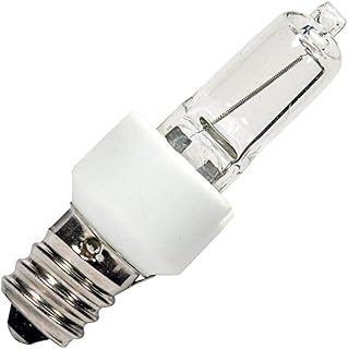 Satco S4482 Candelabra Bulb in Light Finish, 2.44 inches, Clear
