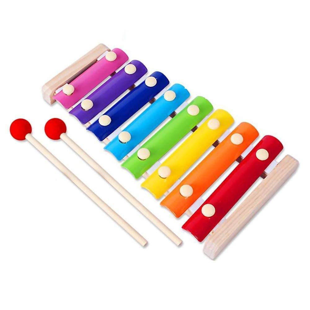 TRU TOYS Calculation Shelf + Wooden Xylophone Musical Toy for Children, Combo Pack with Abacus and Xylophone, Arithmetic Learning Toy with Musical Instrument for Kids Age 3 Years Up 2